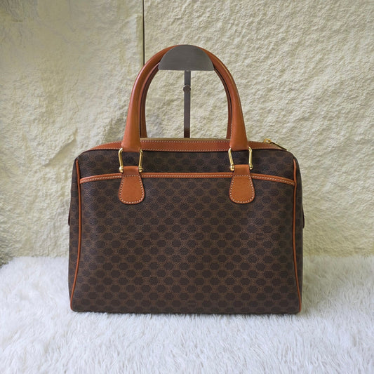 CELINE Macadam Canvas Boogie Handbag (Pre-owned)