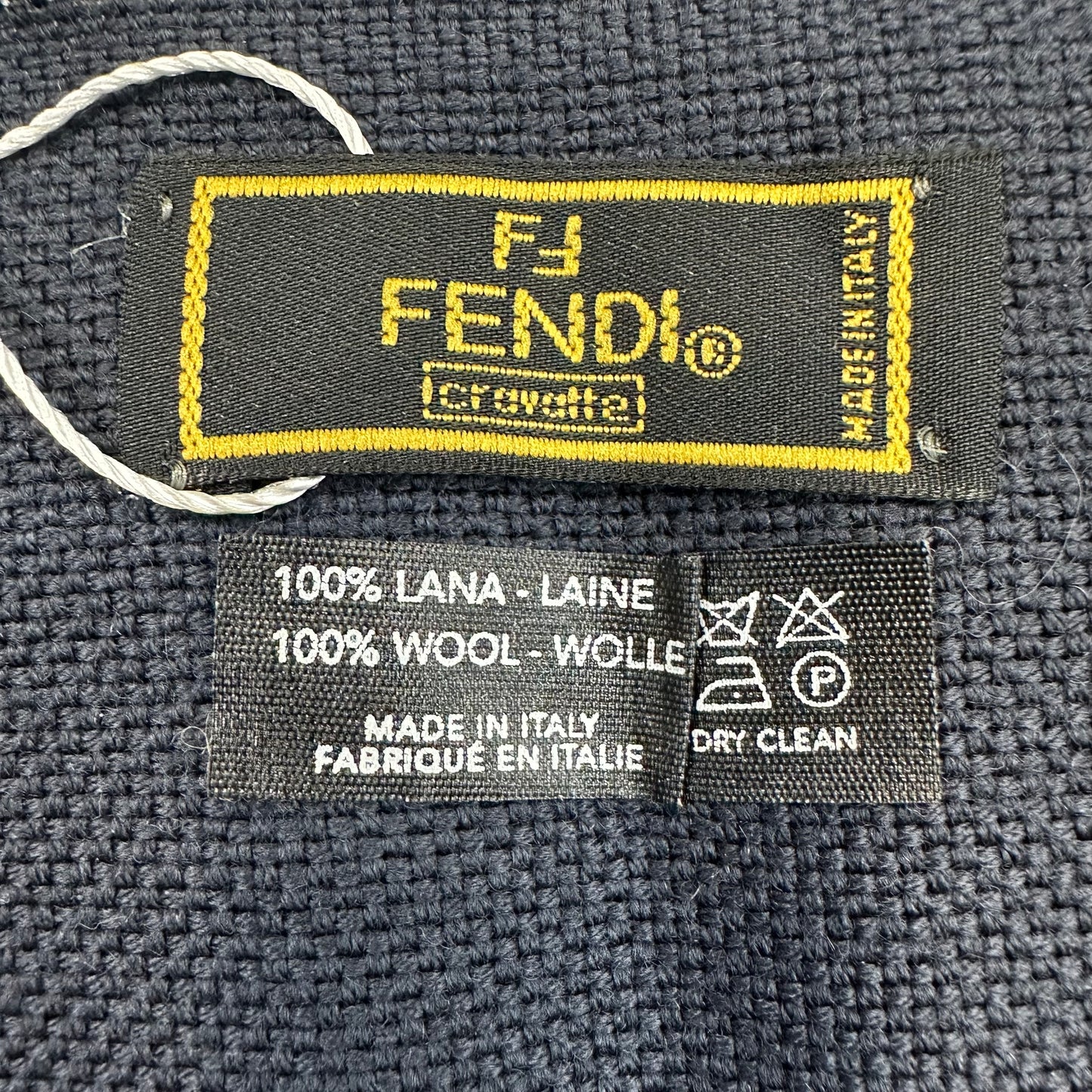 FENDI Wool Logo Scarf (Pre-Owned)