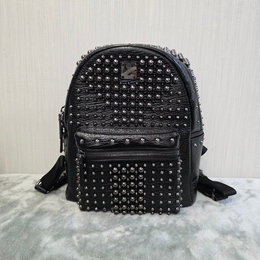 MCM Studded Backpack (Pre-Owned)