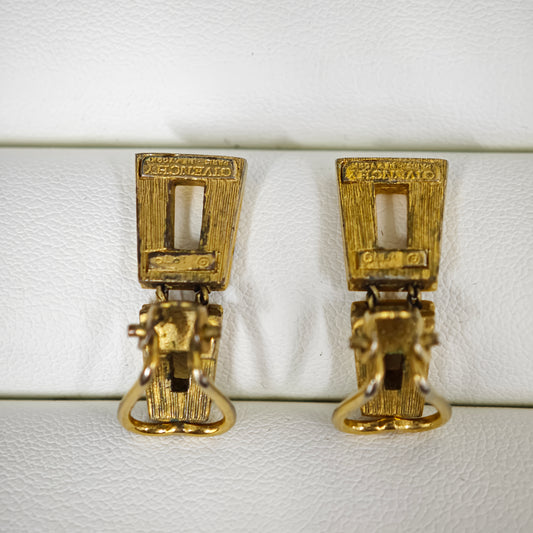 Givenchy Vintage Clip Earrings (Pre-Owned)