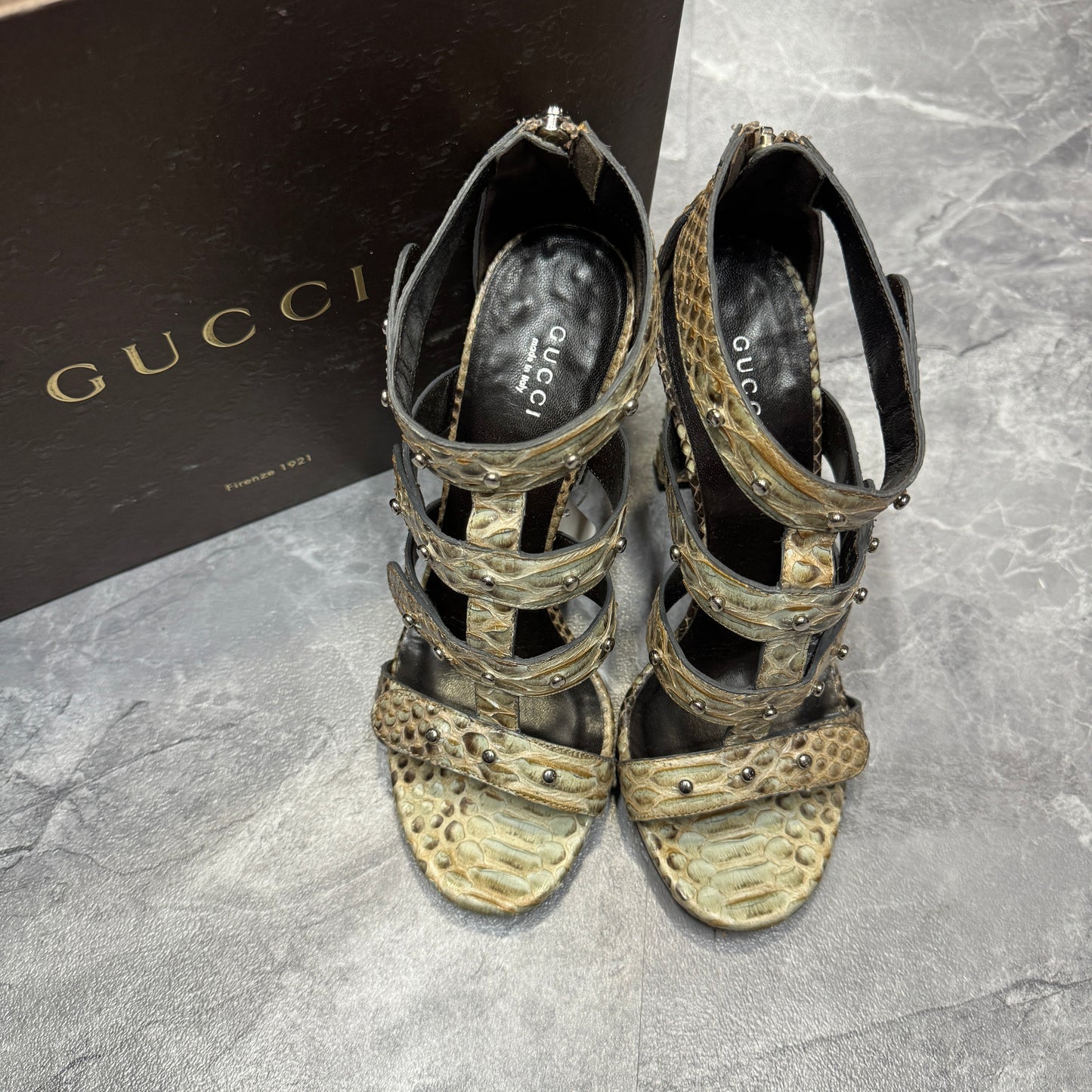 GUCCI Snakeskin Shoes