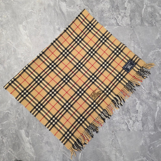 Burberry Classic Nova Check Wool Scarf (Pre-Owned)