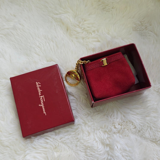 Salvatore Ferragamo Coin Pouch Key Holder (Pre-Owned)