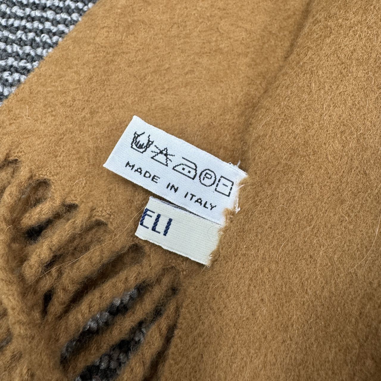 Fedeli Cashmere Scarf Brown (Pre-Owned)