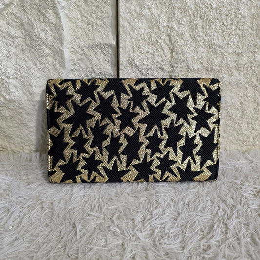 Saint Laurent Kate Star Pattern Chain Wallet (Pre-Owned)