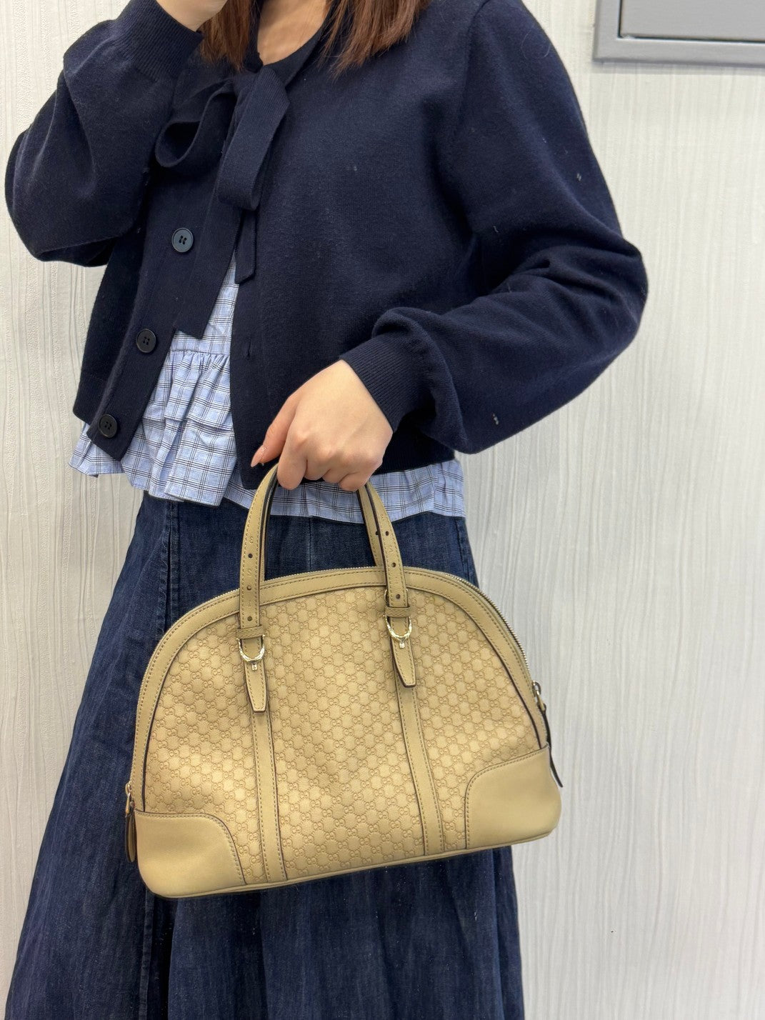 Gucci Micro Guccissima Leather Dome Bag (Pre-Owned)