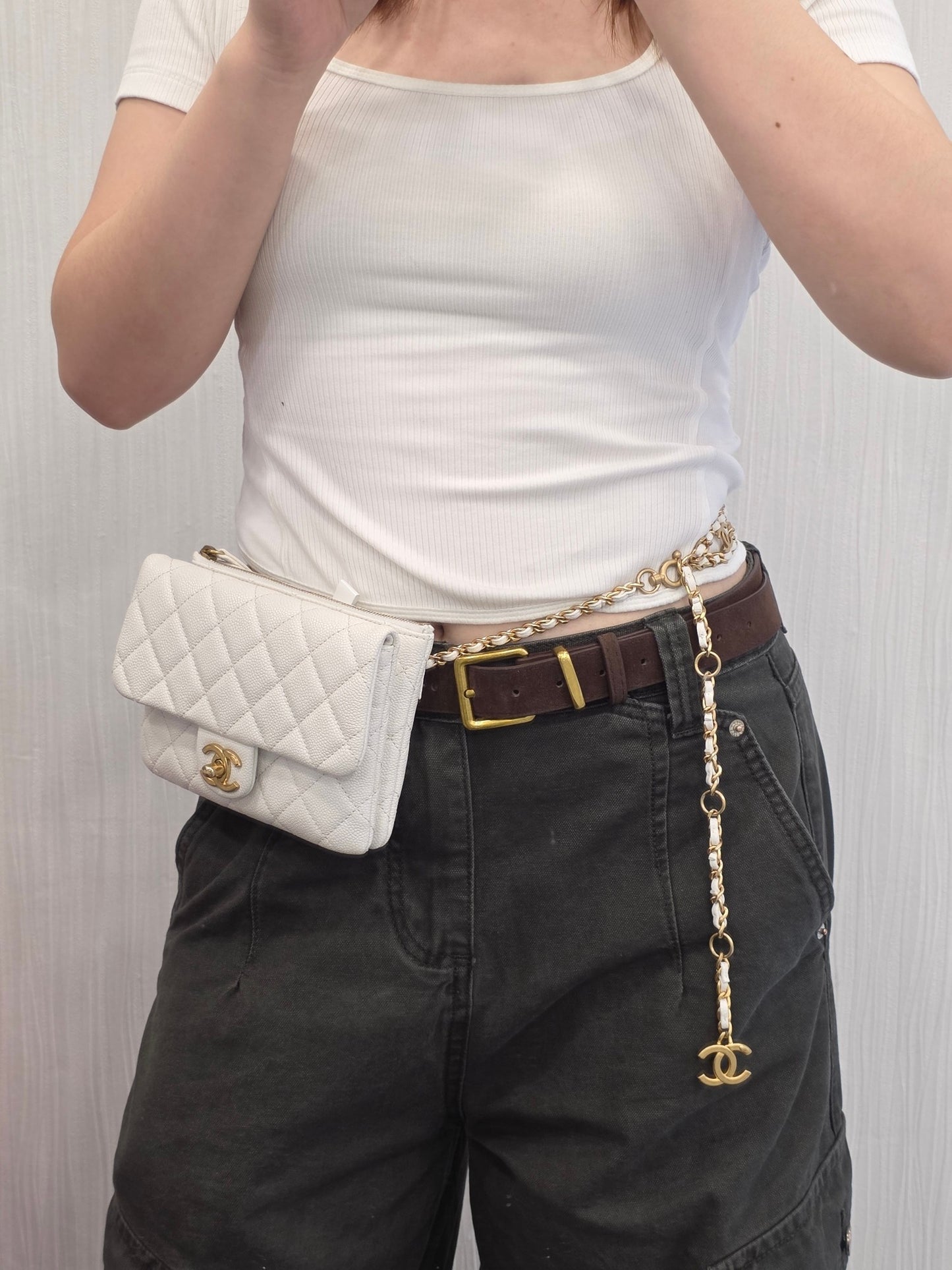 Chanel Classic Flap Quilted Chain Shoulder Bag (Pre-Owned)