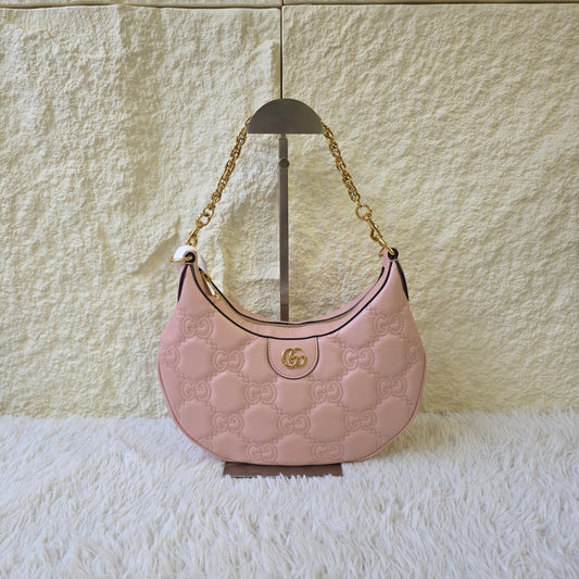 Gucci GG Matelassé Mini Hobo Bag (Pre-Owned)