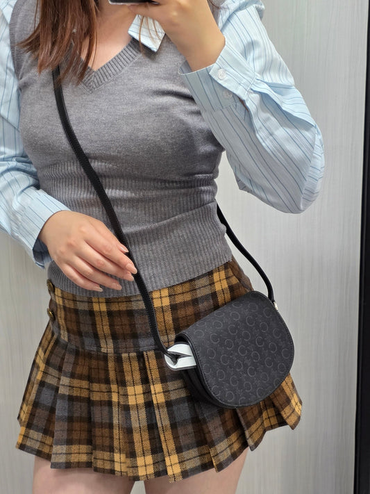 Celine C Macadam Crossbody Bag (Pre-Owned)