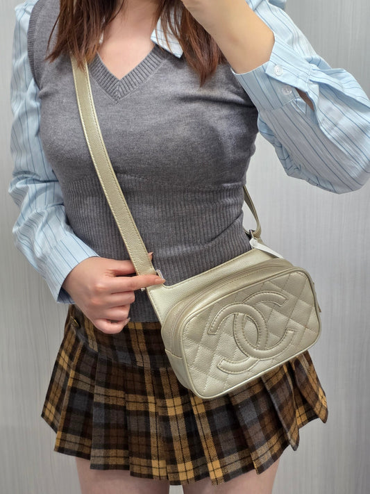 Chanel Quilted CC Waist Bag (Pre-Owned)