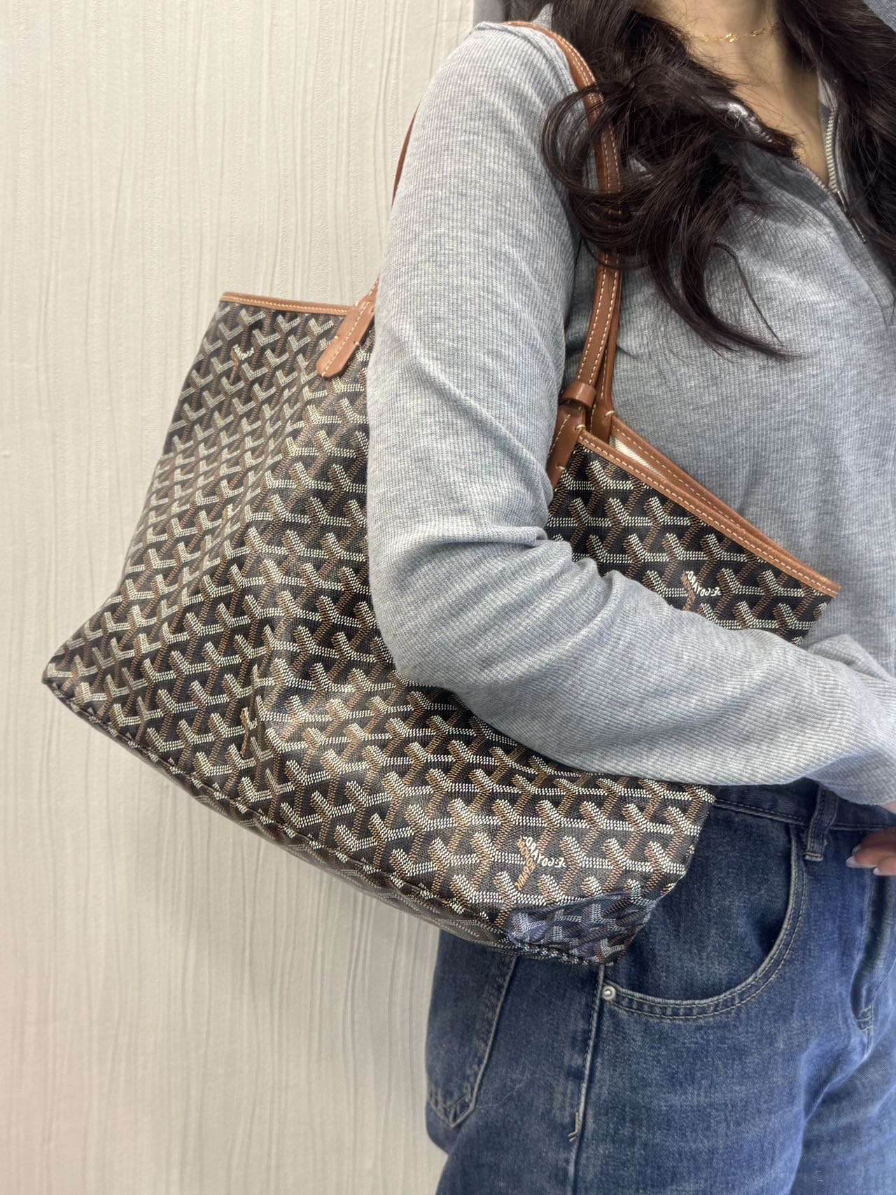 Goyard Saint Louis Tote Bag with Pouch (Pre-Owned)