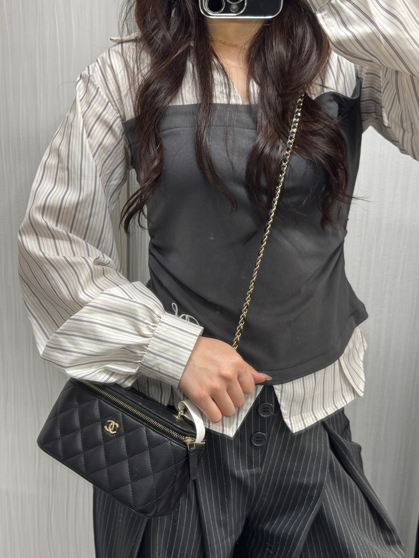 Chanel Quilted Vanity Chain Bag (Pre-Owned)