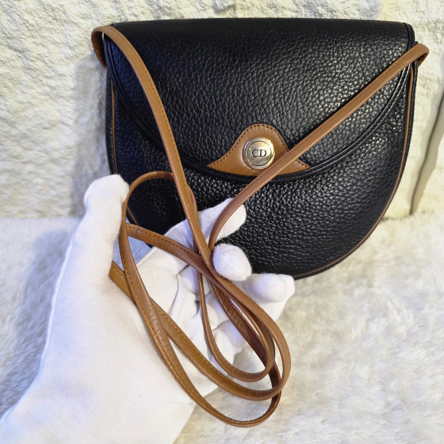 DIOR クリスチャンディオール ショルダーバッグ ポーチ【中古】
