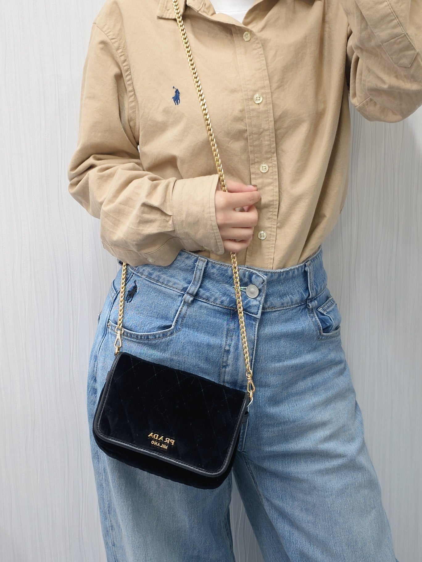 PRADA 单肩链条包(二手)