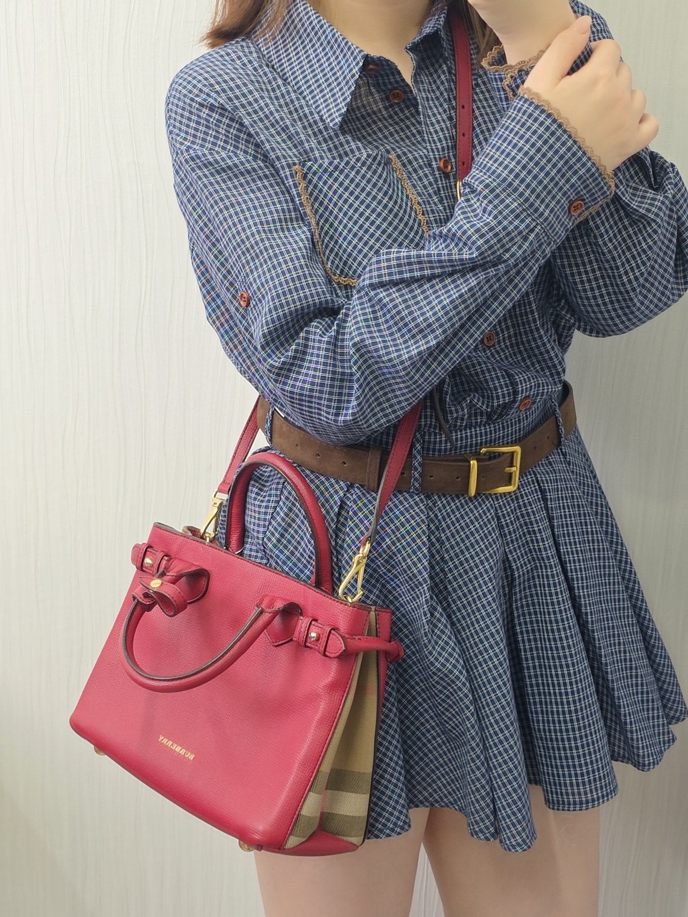 BURBERRY Handle / Crossbody Bag (Pre-owned)