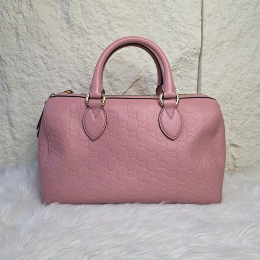 GUCCI Monogram Boston Bag (Pre-owned)