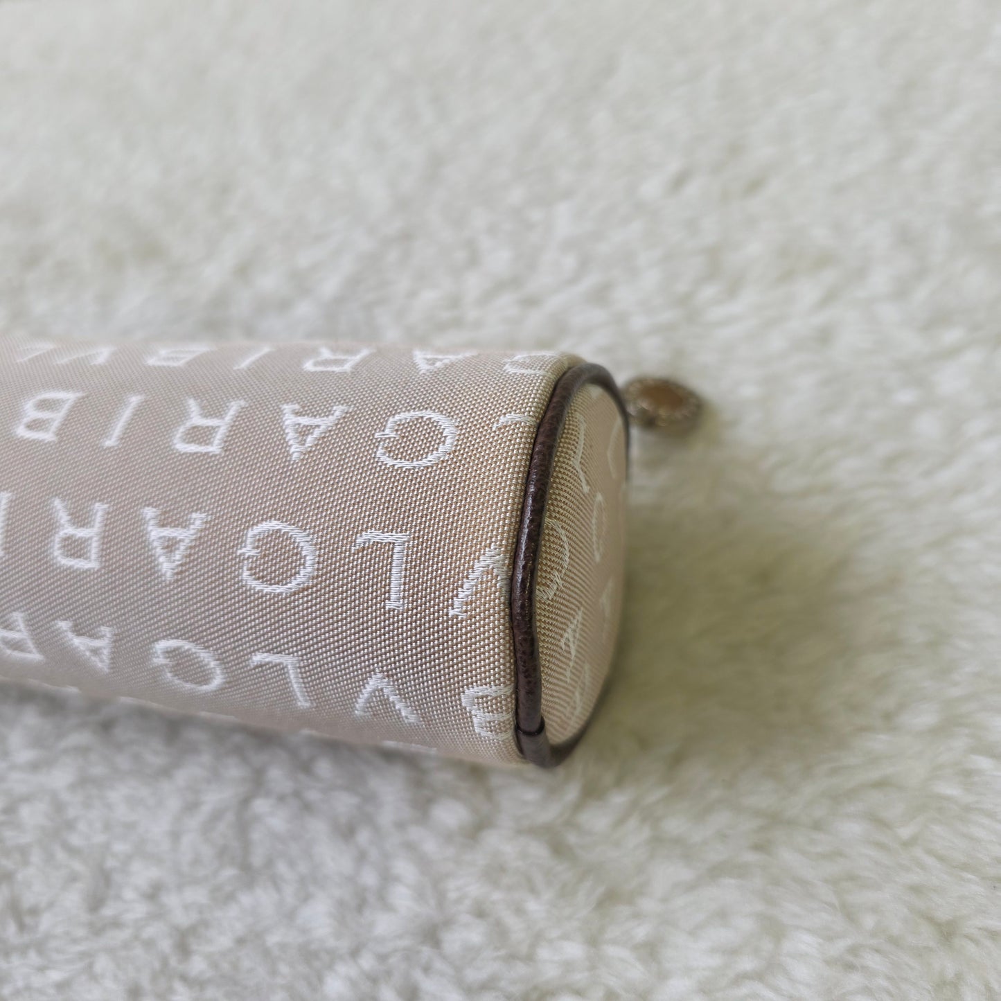 BVLGARI ペンケース ベージュ【中古】