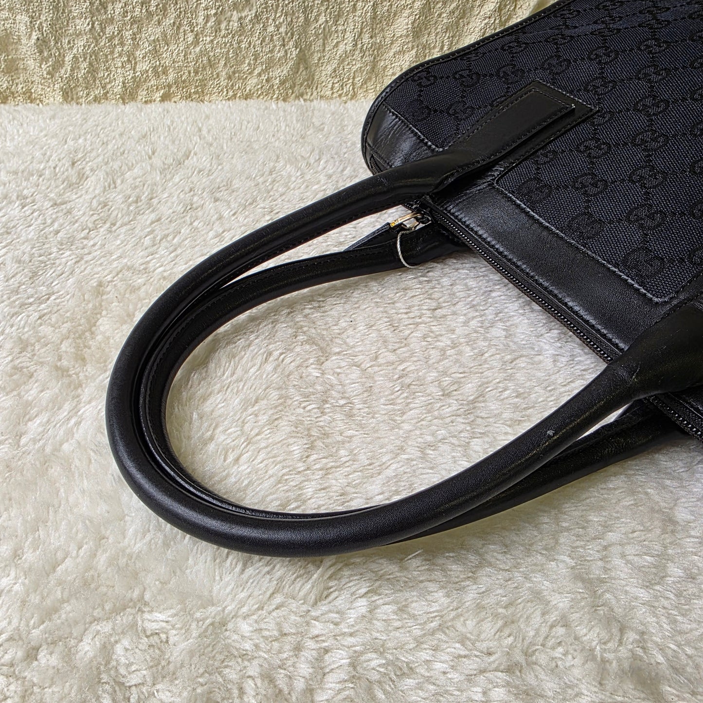 Gucci GG帆布手提包(二手)
