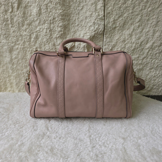 GUCCI ショルダーバッグ/ボストンバッグ/トートバッグ/レザー【中古】