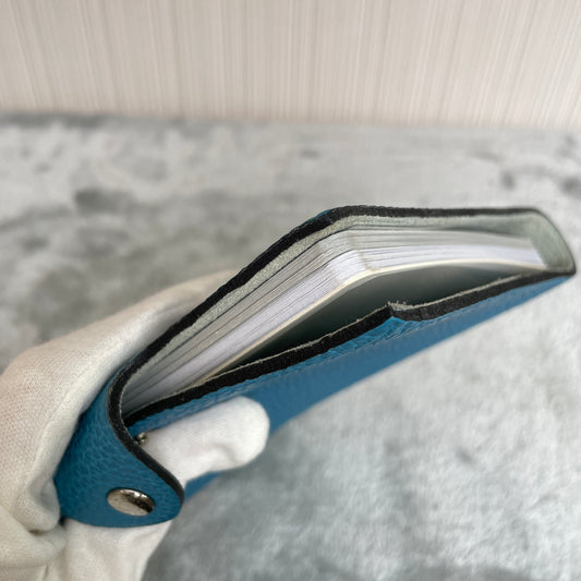 HERMES トゴ ブルー アジェンダカバー【中古】