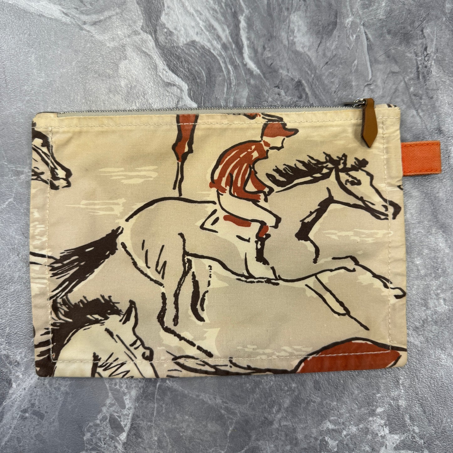 エルメス トワルエクエイター トゥルースポーチ【中古】