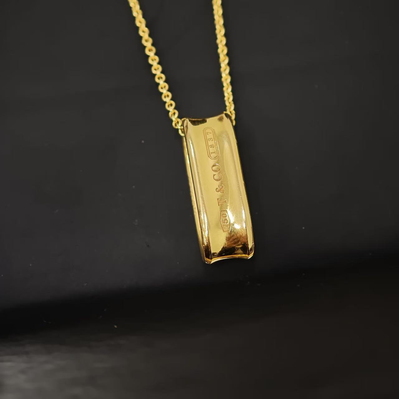 ティファニー 18Kゴールドネックレス【中古】