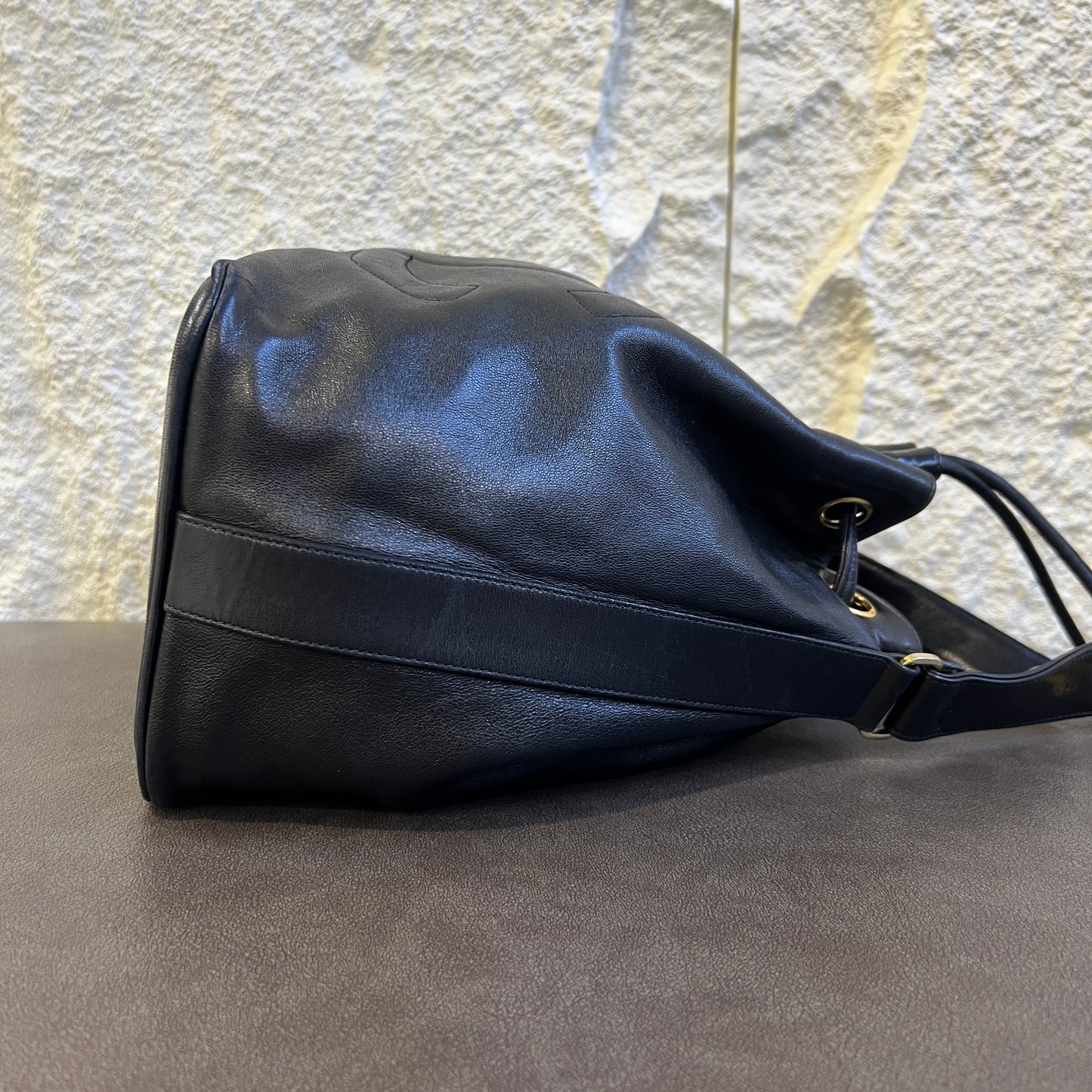 CHANEL ドローストリング バケットバッグ【中古】