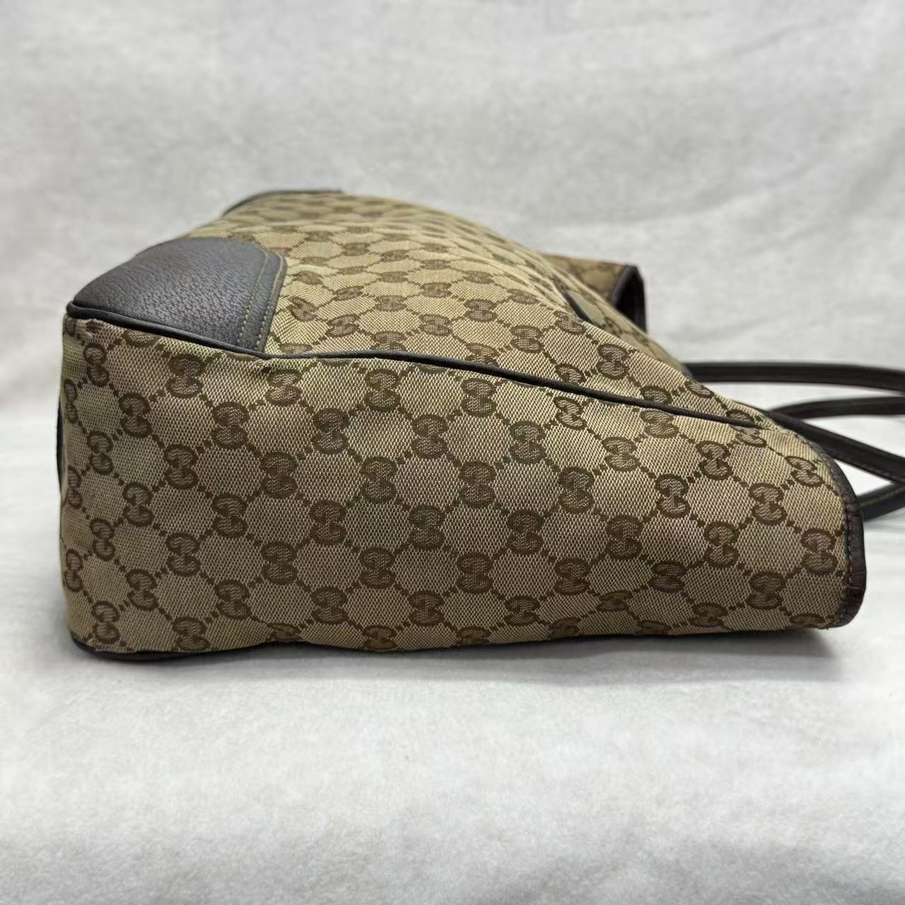 グッチ GGスプリーム バタフライ ボウ トートバッグ 【中古】
