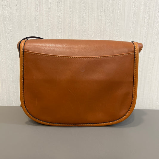 CELINE キャラメルカーフスキン パンプキンボビーバッグ【中古】