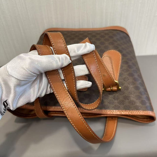 CELINE クラシック マカダム バスケットバッグ【中古】