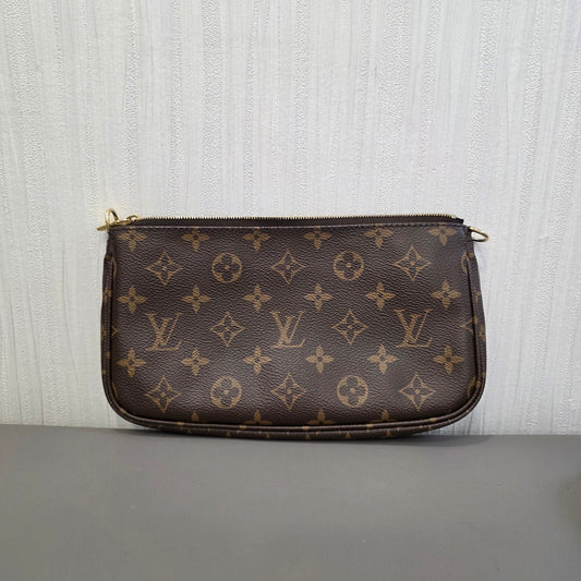 ルイ・ヴィトン モノグラム ミュルティ ポシェット クロスボディバッグ【中古】