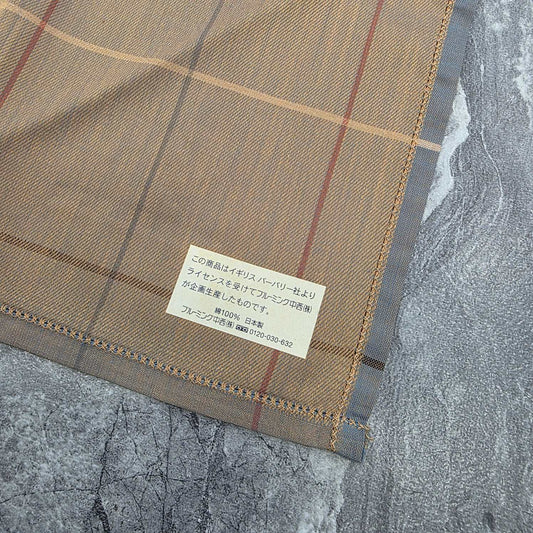 バーバリー シルクスカーフ【中古】