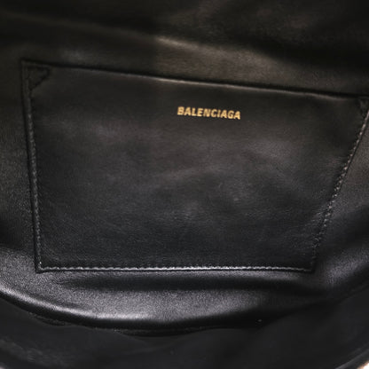 Balenciaga Souvenir All Over Logo Shoulder Bag [Pre-Owned]