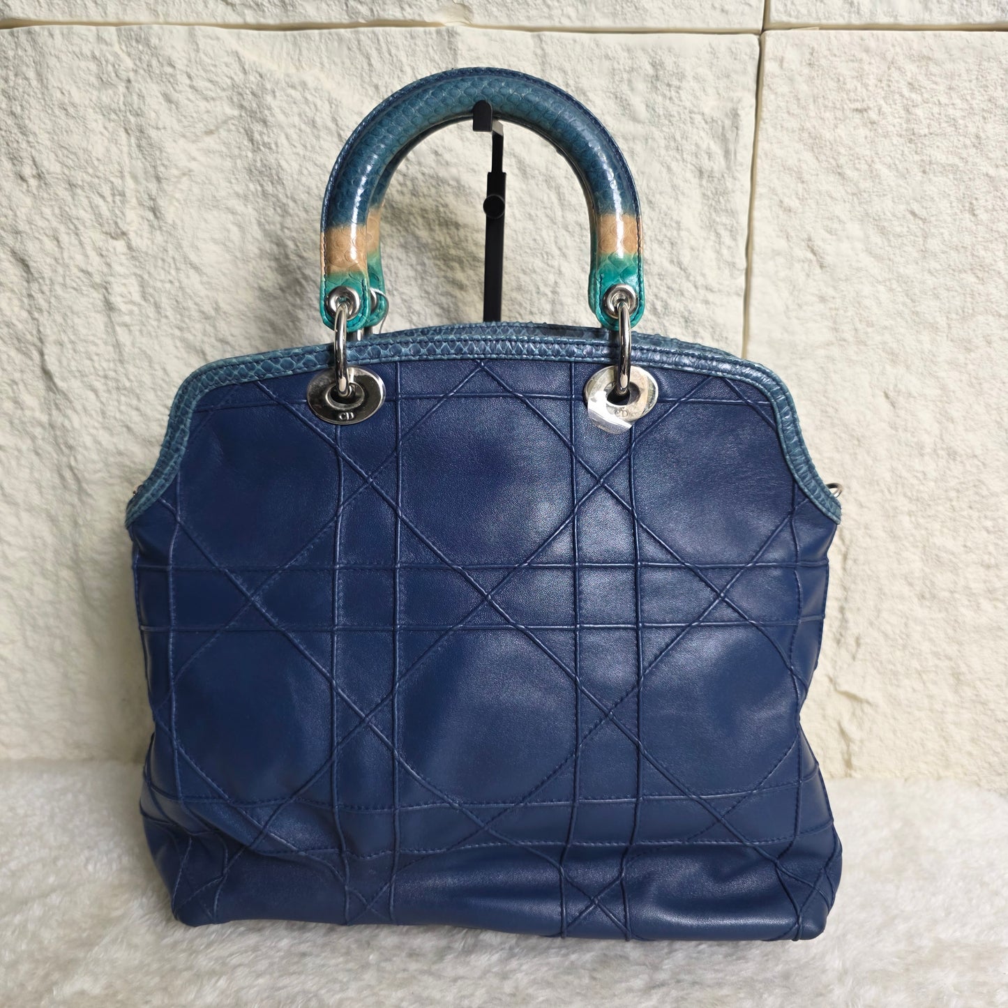 Christian Dior Granville Lady Dior Cannage 手提包 [二手]