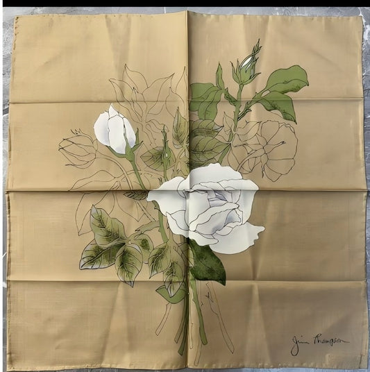 Jim Thompson Cotton Handkerchief Beige [Pre-Owned]