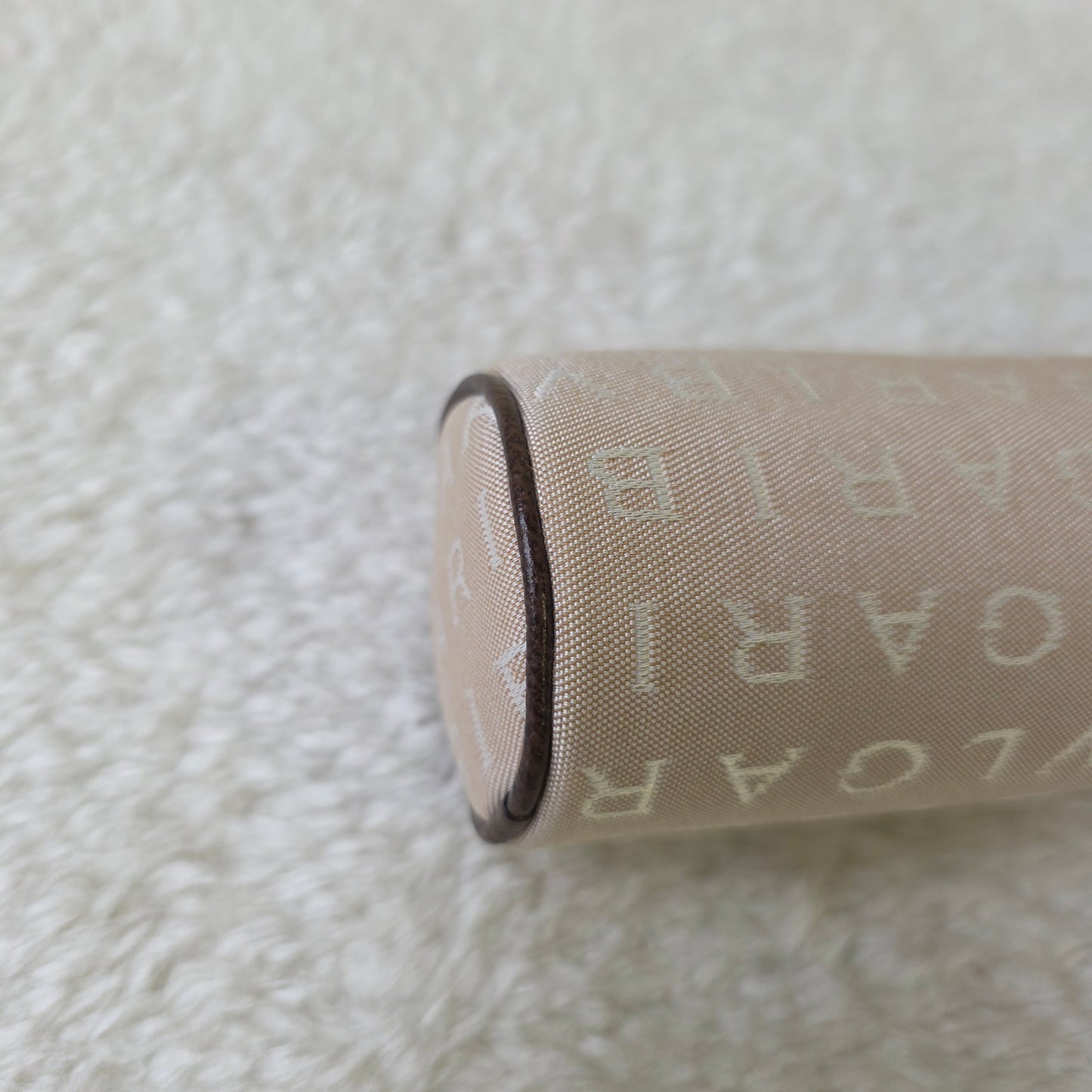 BVLGARI Pen Case Beige [Pre-Owned]