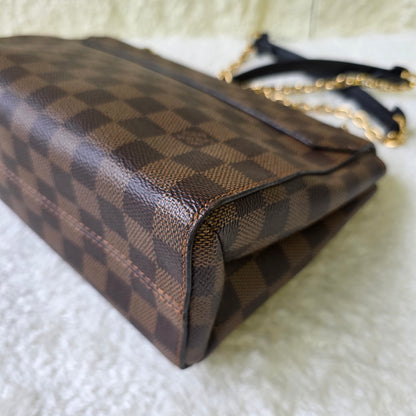 Louis Vuitton Damier Vavin 小号棕色手提包 [二手]
