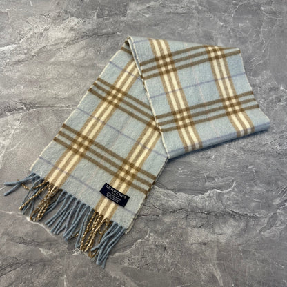 Burberry Light Blue Scarf [Pre-Owned]