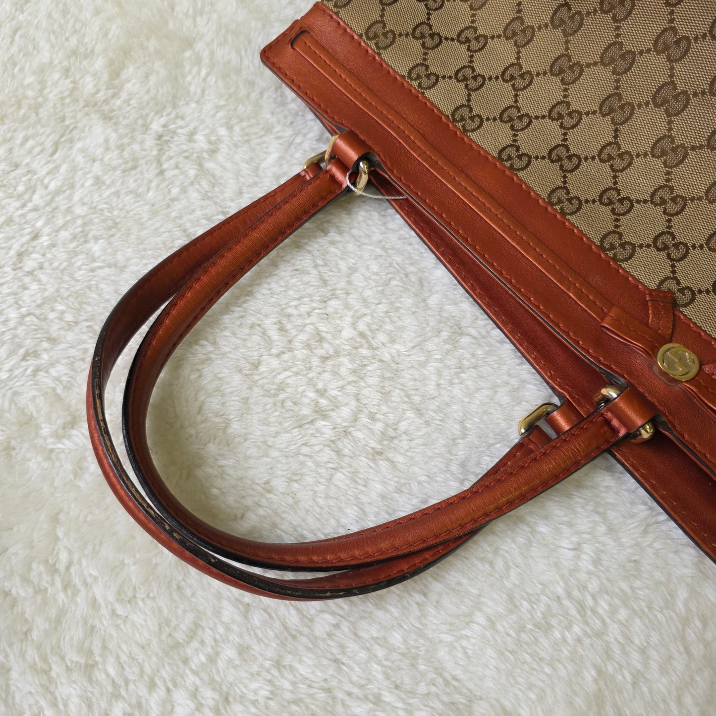 GUCCI キャンバストートバッグ【中古】