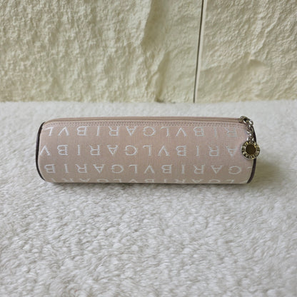 BVLGARI Pen Case Beige [Pre-Owned]