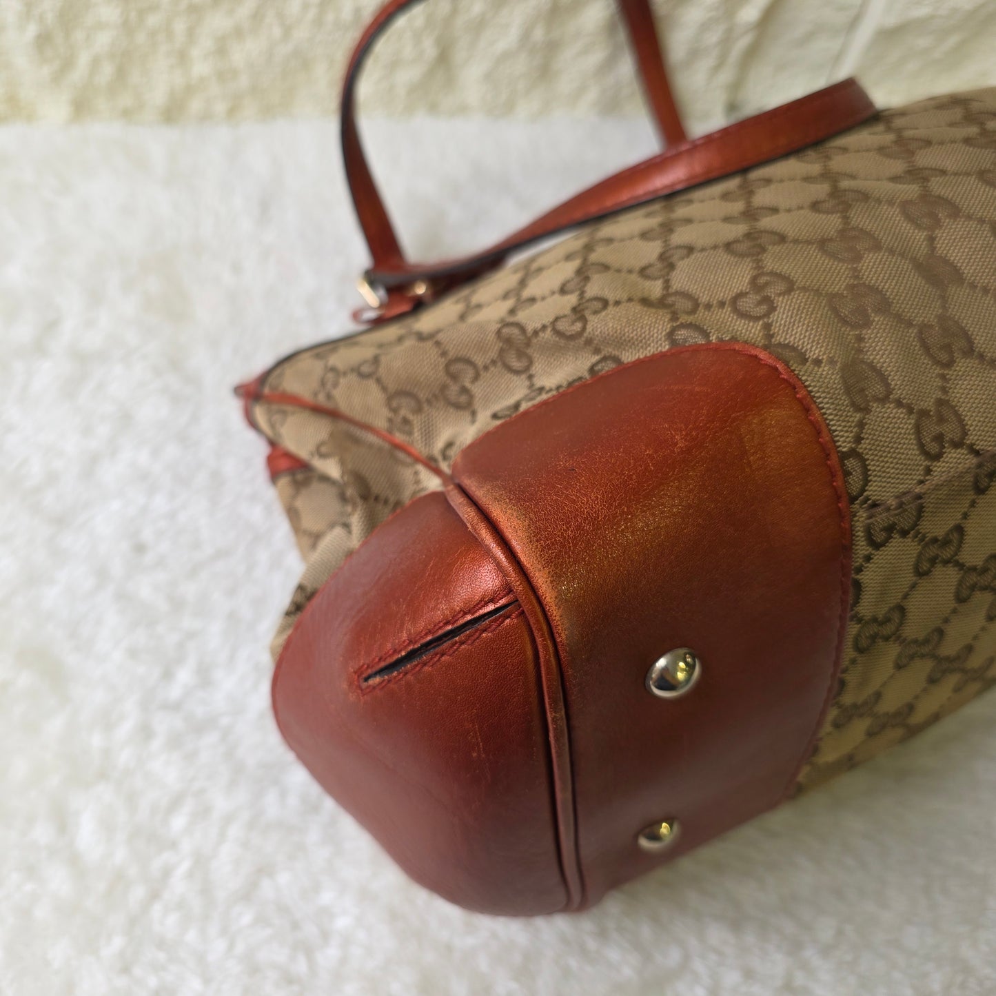 GUCCI キャンバストートバッグ【中古】