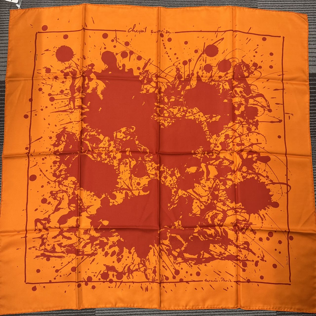 エルメス スカーフ カレ90 【中古】 