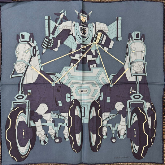 Hermès Carré 45 Silk Scarf [Pre-Owned]