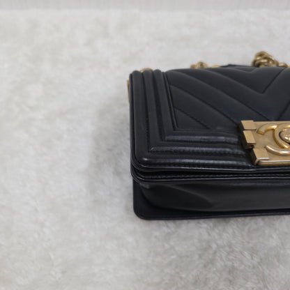 CHANEL V-Stitch Mini Boy Chanel Shoulder Bag [Pre-Owned]