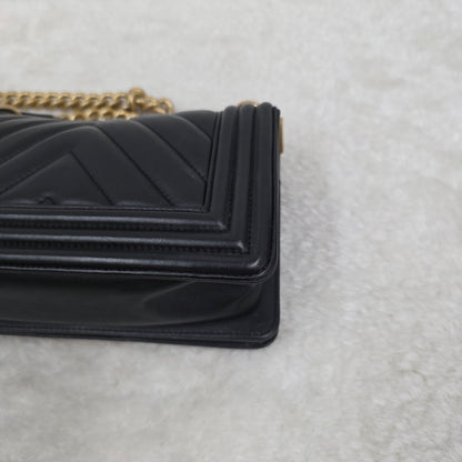CHANEL V-Stitch Mini Boy Chanel Shoulder Bag [Pre-Owned]