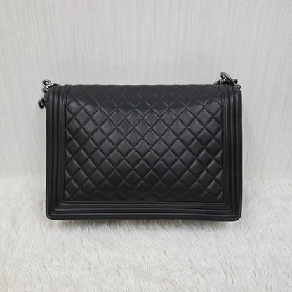 CHANEL Boy Chanel Chain Shoulder Bag [Pre-Owned]