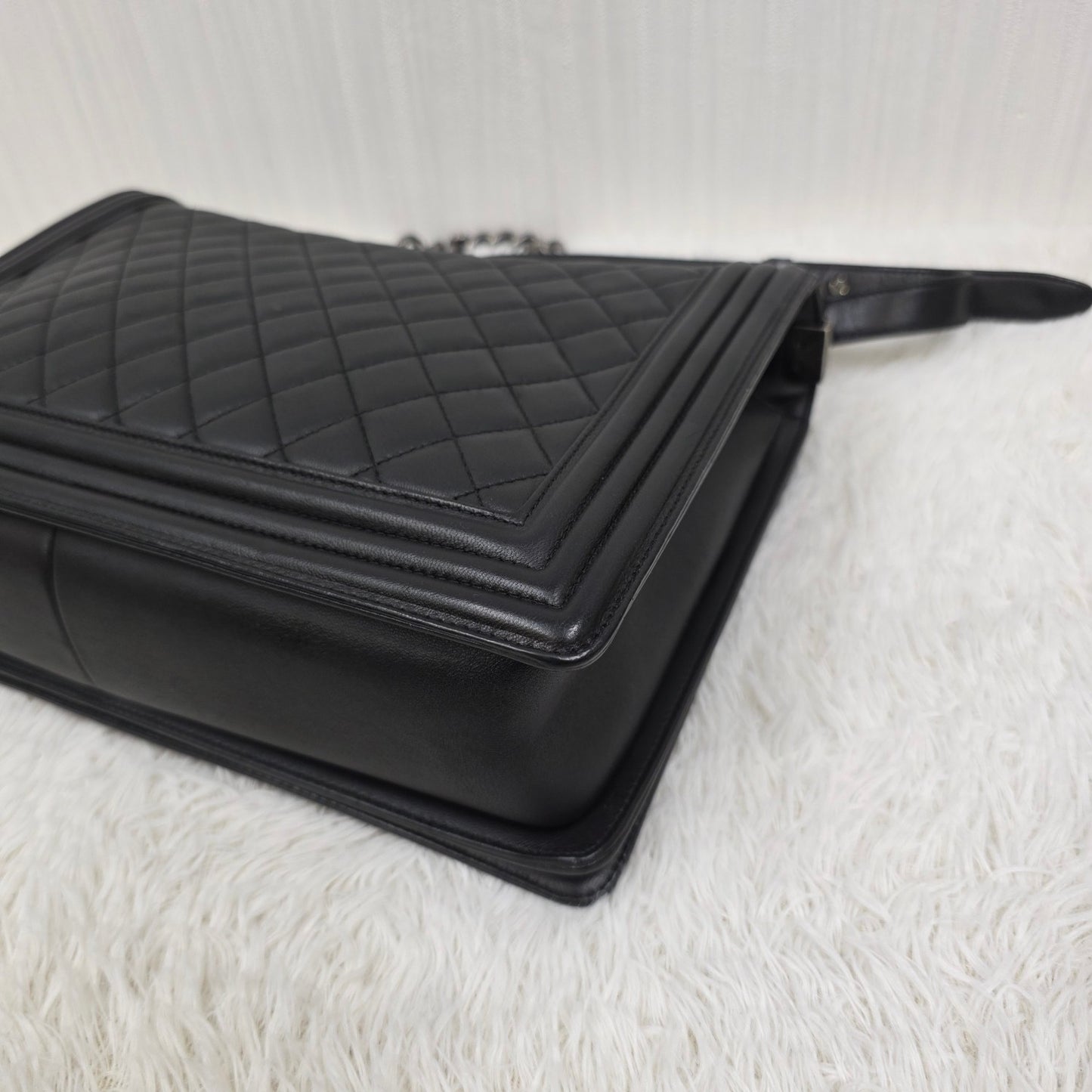 CHANEL Boy Chanel Chain Shoulder Bag [Pre-Owned]