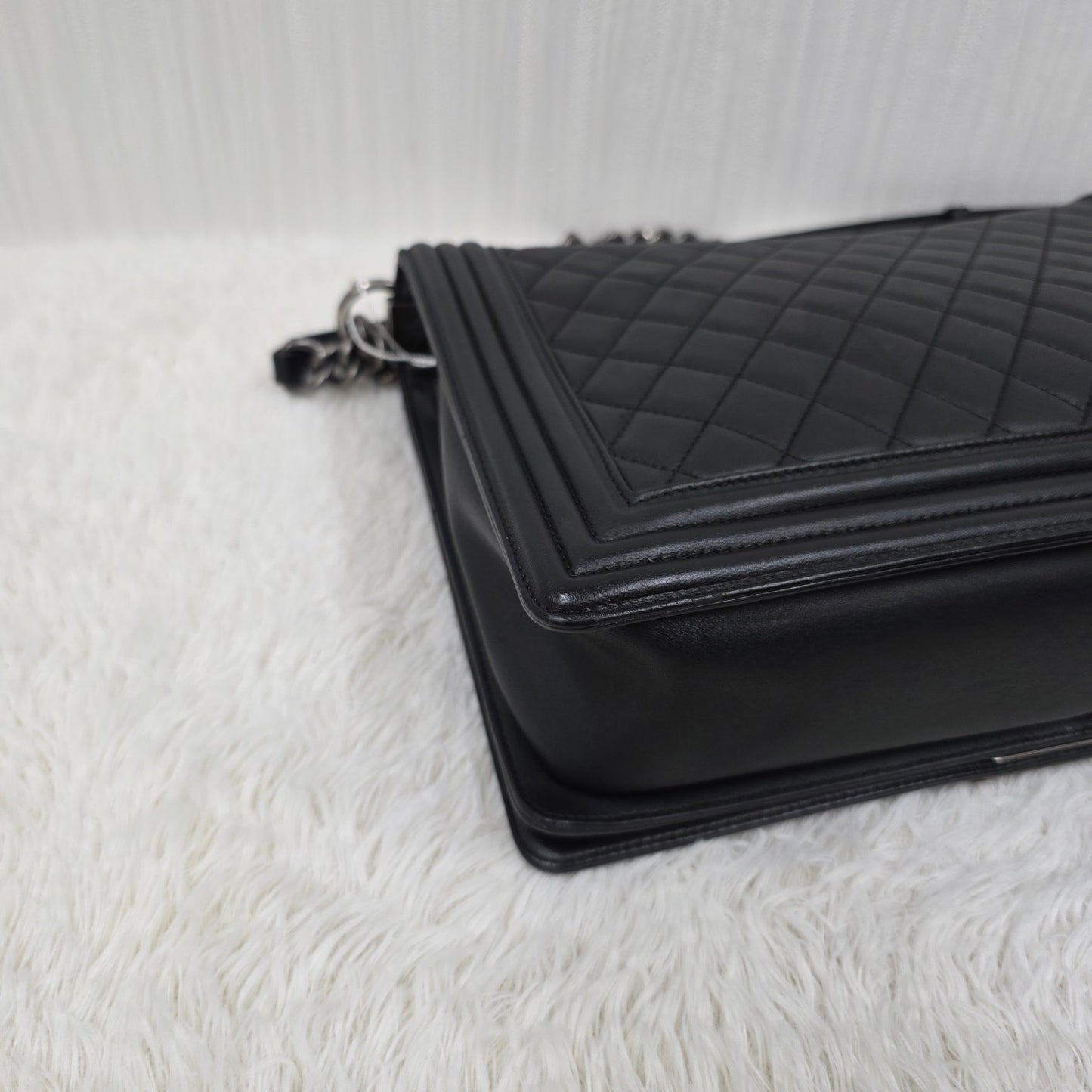 CHANEL Boy Chanel Chain Shoulder Bag [Pre-Owned]