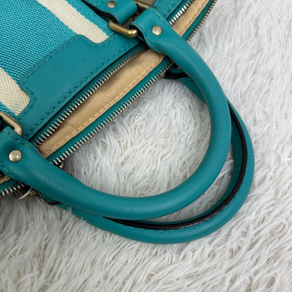 GUCCI GG Canvas Mini Boston 2-Way Handbag [Pre-Owned]