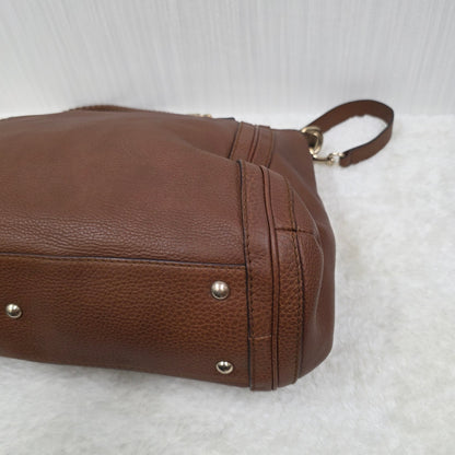 GUCCI Leather Tote Bag [Pre-Owned]